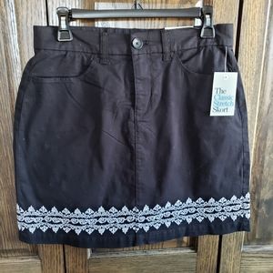 Croft & Barrow Tummy Control Classic Skort Size 6
